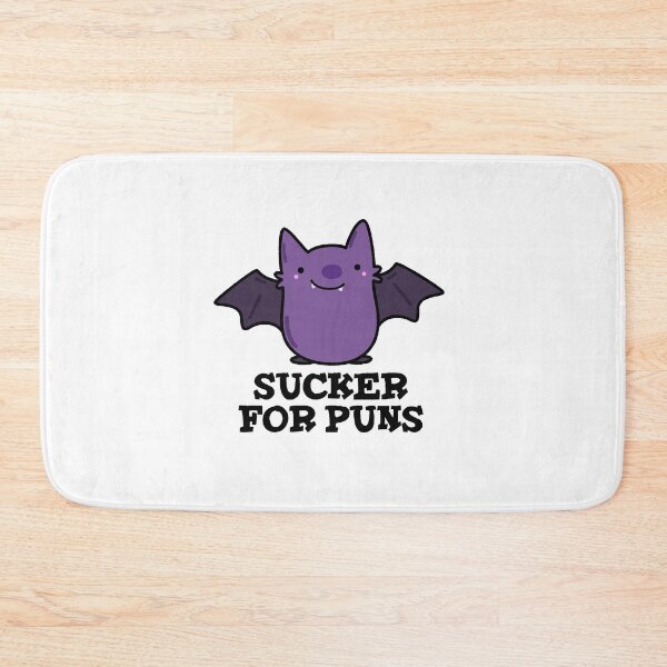 Item preview, Sucker For Puns Funny Baby Bat Puns  designed and sold by punnybone.