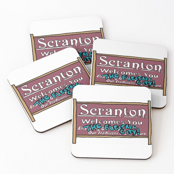 Item preview, Welcome to Scranton - The Electric City designed and sold by RyallDesign.