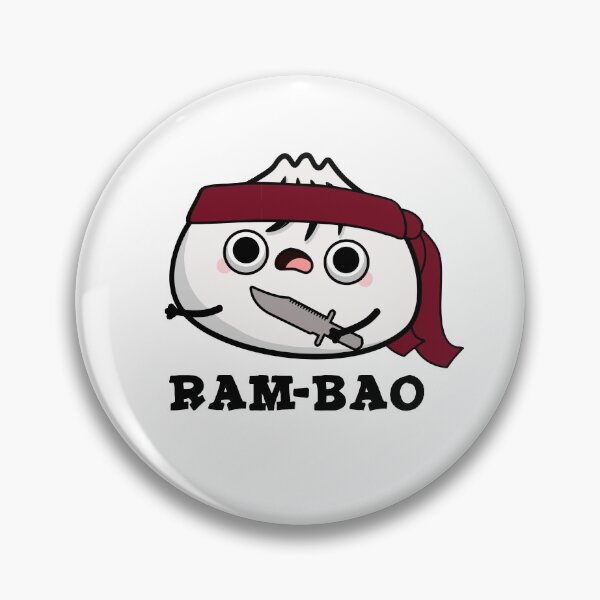 Item preview, Ram-bao Cute Soldier Warrior Dimsun Pun designed and sold by punnybone.
