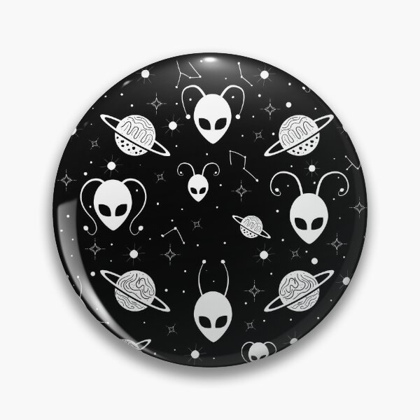 Artikelvorschau, Erstaunliche Aliens im Universum mit Planeten und Sternen - schwarz entworfen und verkauft von lipemo.