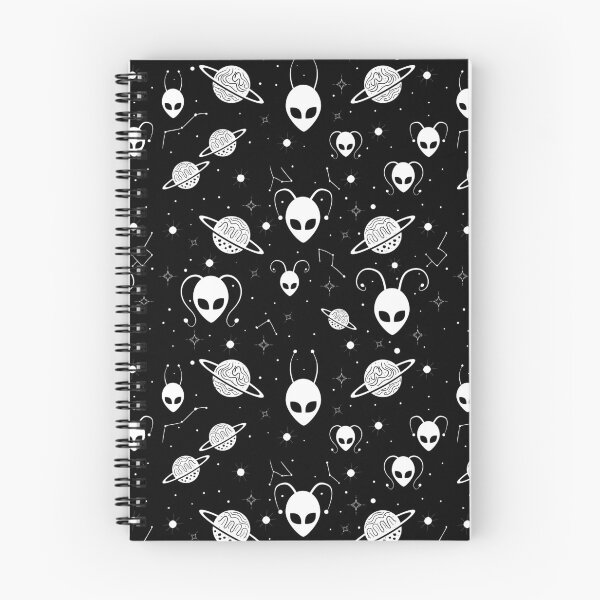 Item preview, Amazing Aliens In The Universe With Planet And Stars - Black designed and sold by lipemo.