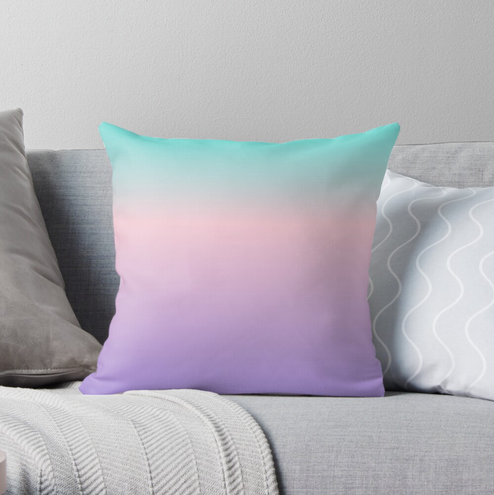 Pink 2024 ombre pillow