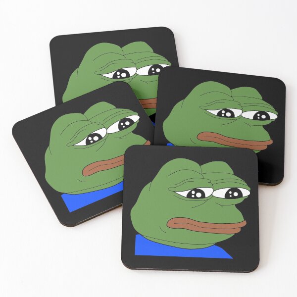 Item preview, Pepe the frog meme sad designed and sold by Omeris.