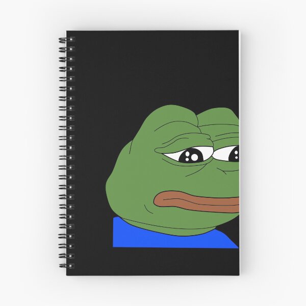 Item preview, Pepe the frog meme sad designed and sold by Omeris.