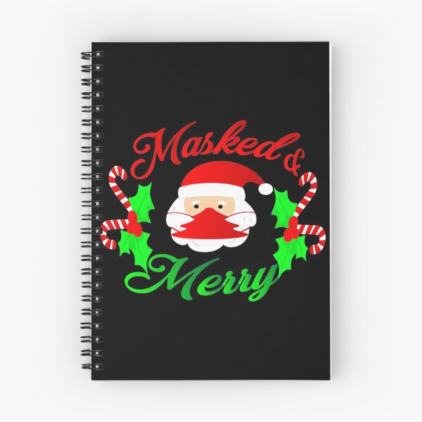 Item preview, masked and merry, waiting for santa quotes ideas, christmas 2020 designed and sold by khalidelk.