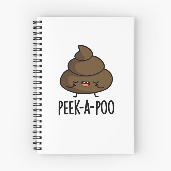 Item preview, Peek A Poo Funny Poop Puns  designed and sold by punnybone.