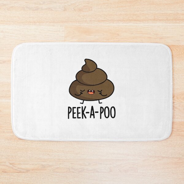 Item preview, Peek A Poo Funny Poop Puns  designed and sold by punnybone.