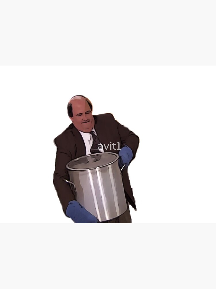 "Binging with Babish famous chili The Office us, digital artwork