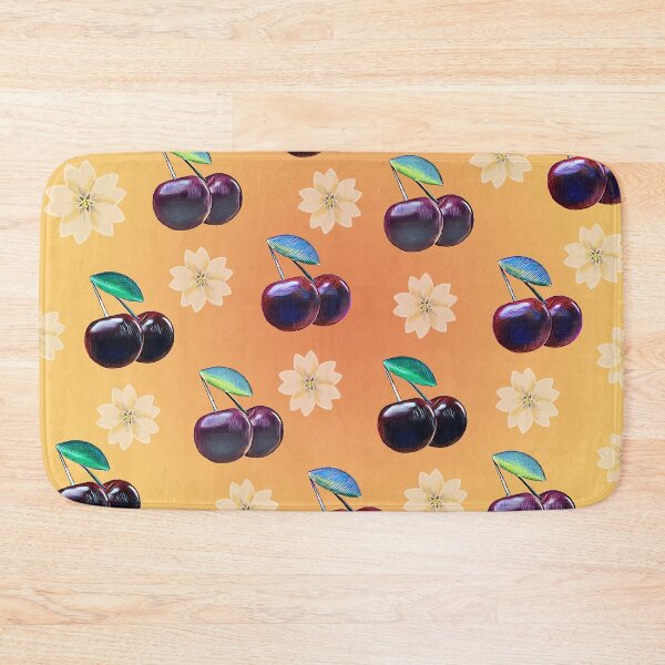 Item preview, Cherries And Blossom Fashion and Home Decor designed and sold by MoonsmileProd.