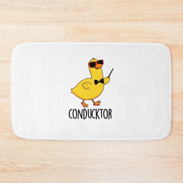 Item preview, Con-duck-tor Funny Music Conductor Duck Puns  designed and sold by punnybone.
