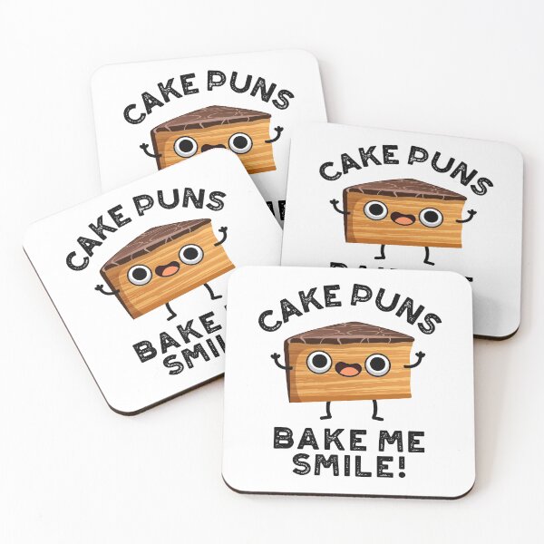 Item preview, Cake Puns Bake Me Smile Funny Food Puns  designed and sold by punnybone.