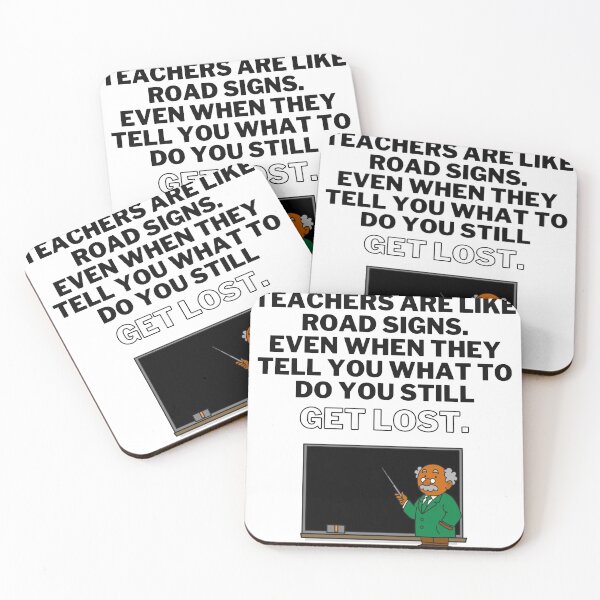 Item preview, Teachers Are Like Road Signs Clipart designed and sold by LuckyKermit.