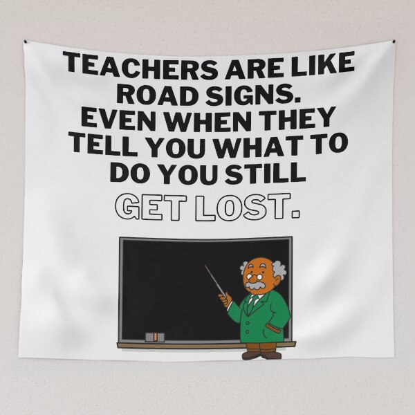 Item preview, Teachers Are Like Road Signs Clipart designed and sold by LuckyKermit.