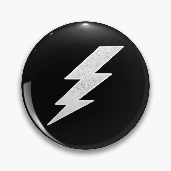 Item preview, White texture flower lightning bolt  designed and sold by PixelCookieDsgn.
