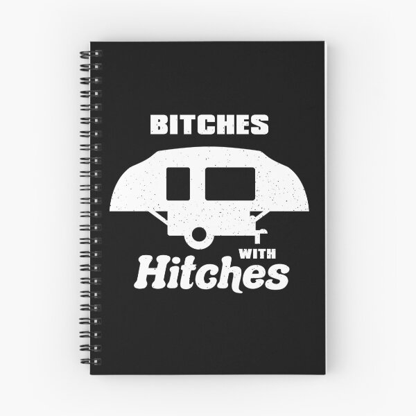Aperçu de l'œuvre Bitches With Hitches - Tent Trailer Camper Simple créée et vendue par scribblepunch.