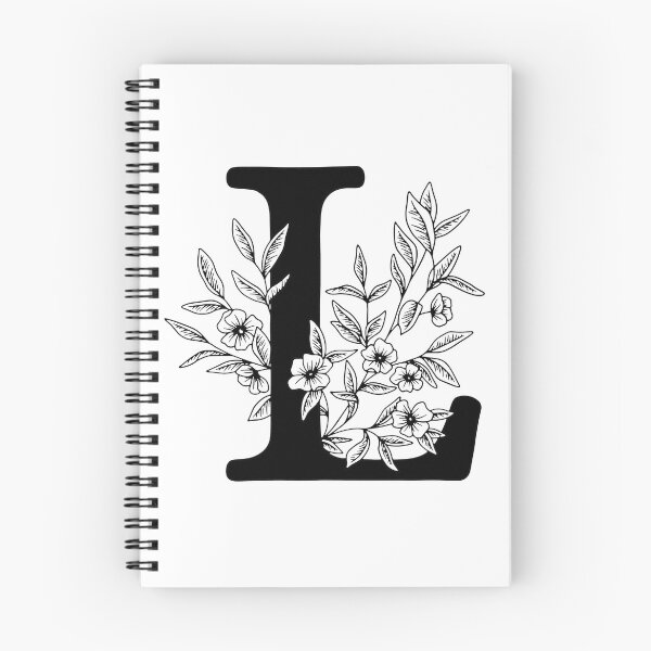 Item preview, L Botanical Monogram designed and sold by artjojo.