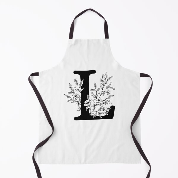 Item preview, L Botanical Monogram designed and sold by artjojo.
