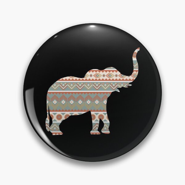Item preview, Elephant Pattern  designed and sold by VibrantGifts.