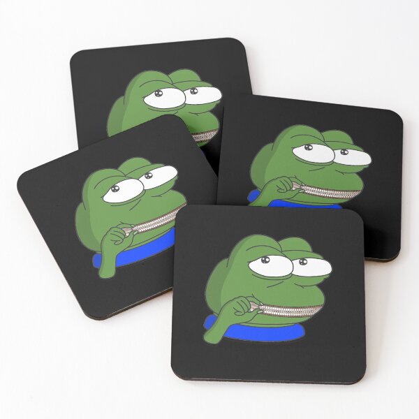Item preview, Pepe the frog meme quiet designed and sold by Omeris.