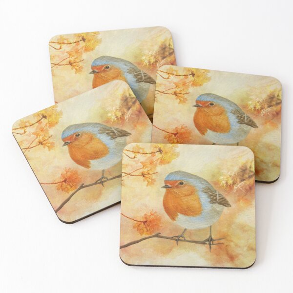 Item preview, Petirrojo Entre Flores designed and sold by Angeles M. Pomata.