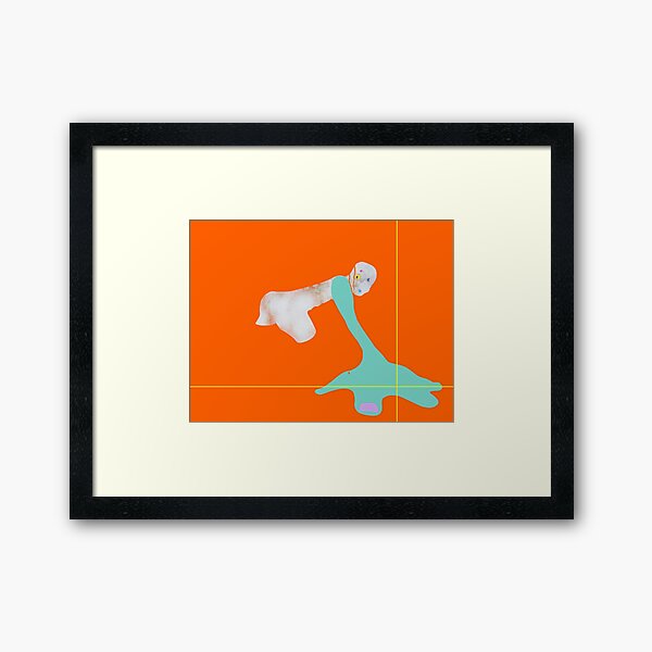 plasma -by the Monsters Art Project Framed Art Print