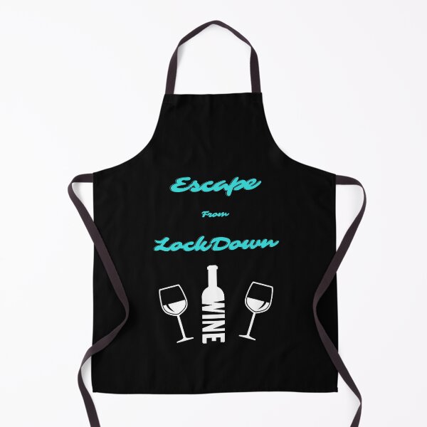 Item preview, Wine Is My Escape From Lockdown designed and sold by StormyMuse.