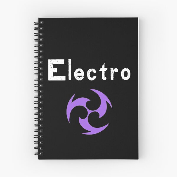 Item preview, Elemento de impacto electro de Genshin designed and sold by Krimsy.