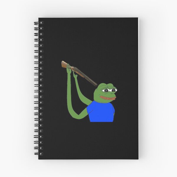 Item preview, Pepe the frog meme killing herself designed and sold by Omeris.