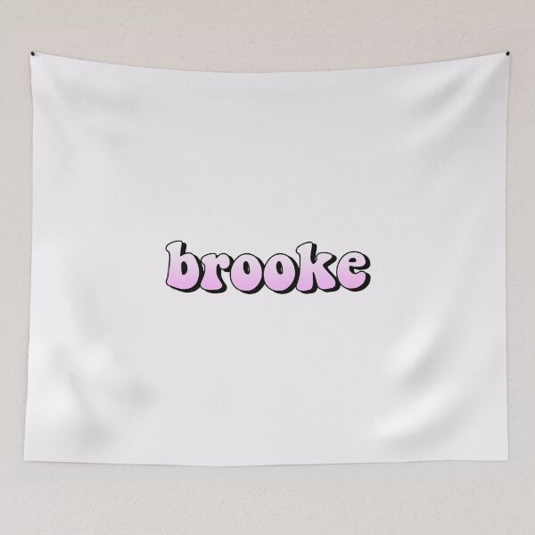 Item preview, aesthetic pastel pink gradient brooke name designed and sold by STAR10008.