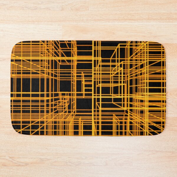 Item preview, abstract geometric linear projection designed and sold by Orderposter.