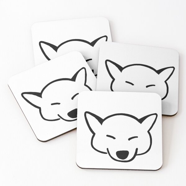Item preview, Cunning wolf vs sleeping shiba designed and sold by PawPawDog.