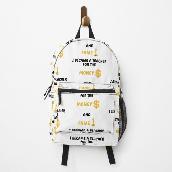 Item preview, I Became A Teacher For The Money And Fame designed and sold by LuckyKermit.