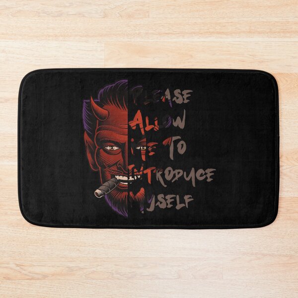 Item preview, Devil Face Introduce Myself designed and sold by OmmeDesigns.