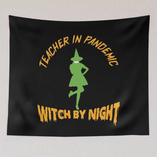 Item preview, Teacher By Day Witch By Night Scary -Tinypurpleland designed and sold by tinypurpleland.