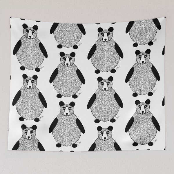 Item preview, Tubby Bear B&W designed and sold by htimagery.