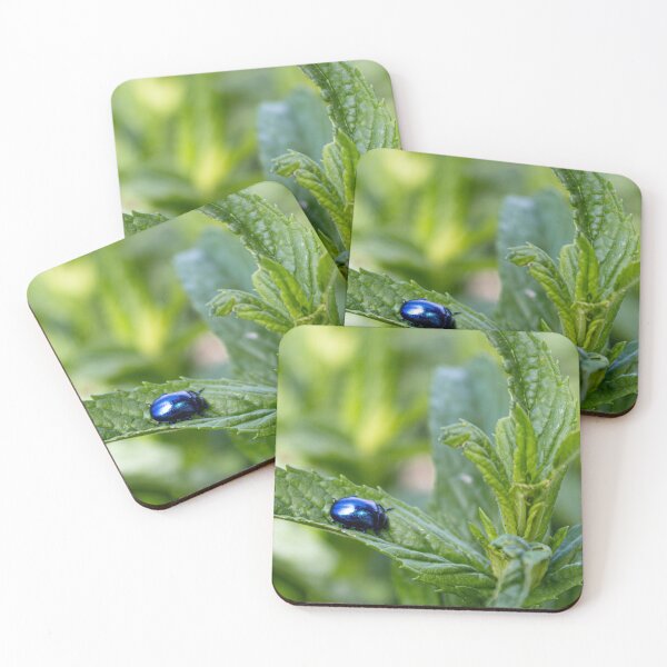 Item preview, Bug on a mint plant designed and sold by Life-s-A-Hike.