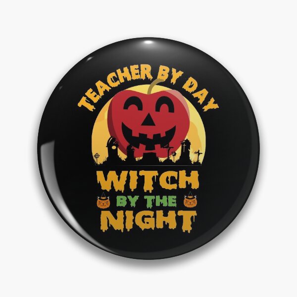 Item preview, Teacher By Day Witch By Night Horror -Tinypurpleland designed and sold by tinypurpleland.