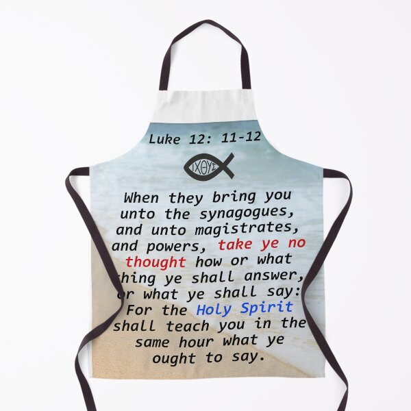 Item preview, Luke 12: 11-12 designed and sold by ErinTr.