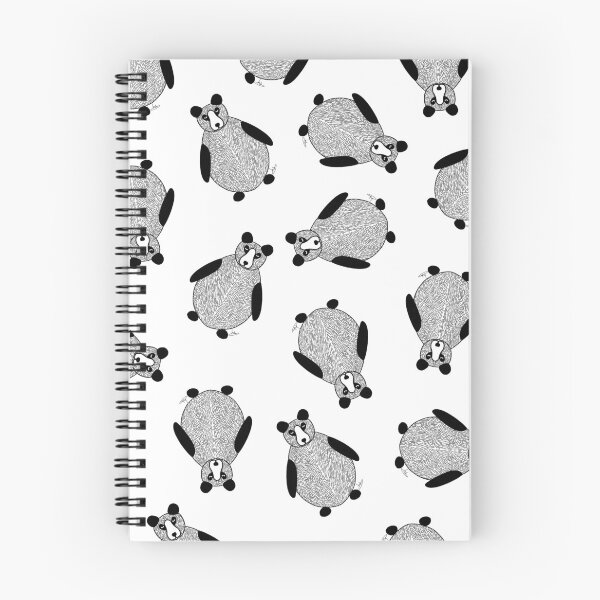 Item preview, Tubby Bear Pattern B&W designed and sold by htimagery.
