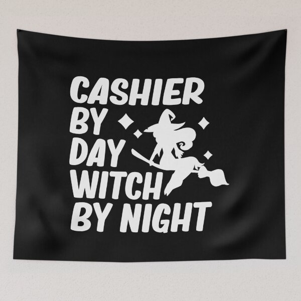 Item preview, Cashier By Day Witch By Night Halloween designed and sold by alaechamlal.