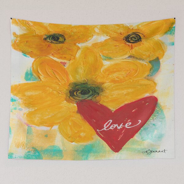 Item preview, Floral Love designed and sold by KATHLEEN TENNANT ART.
