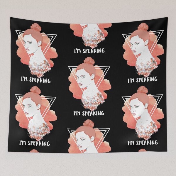 Item preview, I'm Speaking Women Empowerment Kamala Harris Debate designed and sold by IntegrityDesign.