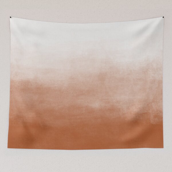 Item preview, Ombre Paint Color Wash (burnt orange/white) designed and sold by Design Minds Boutique.