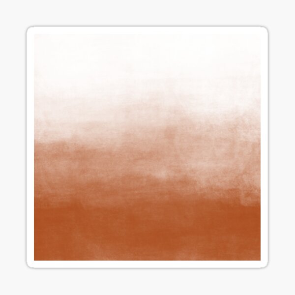 Item preview, Ombre Paint Color Wash (burnt orange/white) designed and sold by Design Minds Boutique.
