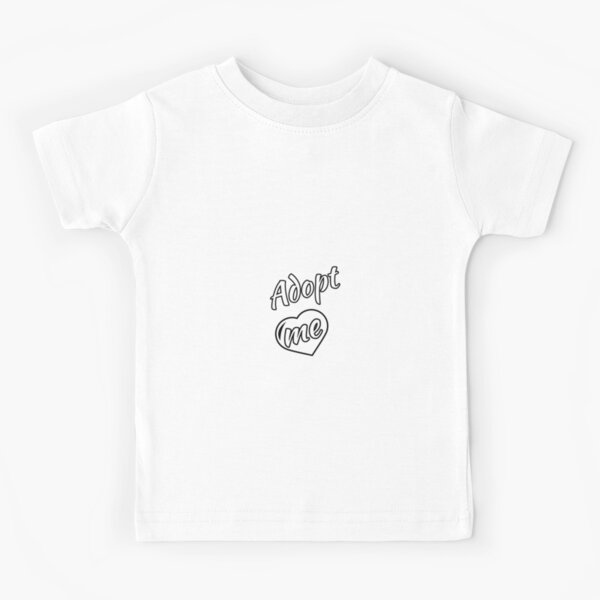 roblox robux adopt me kids t shirt by t shirt designs redbubble