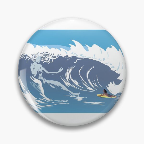 Item preview, Waves are calling - Surflady designed and sold by MAS Graphic Design.
