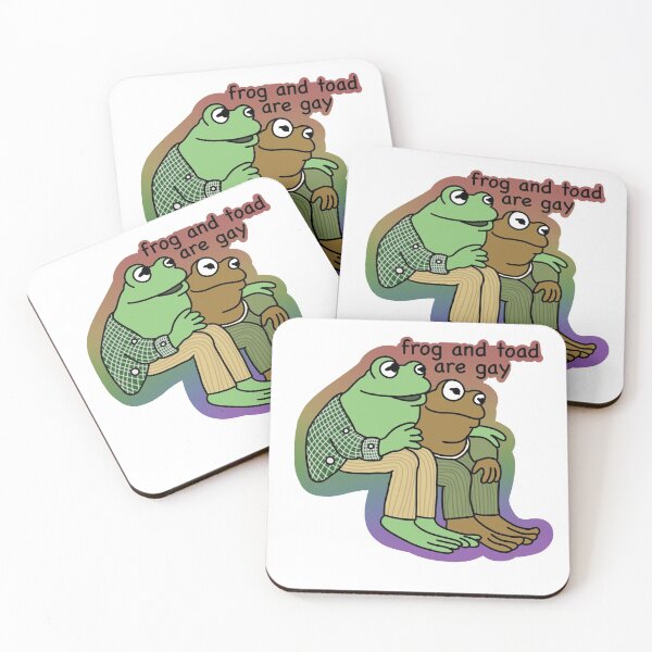 Item preview, Frog and Toad are GAY! designed and sold by samlevisshop.