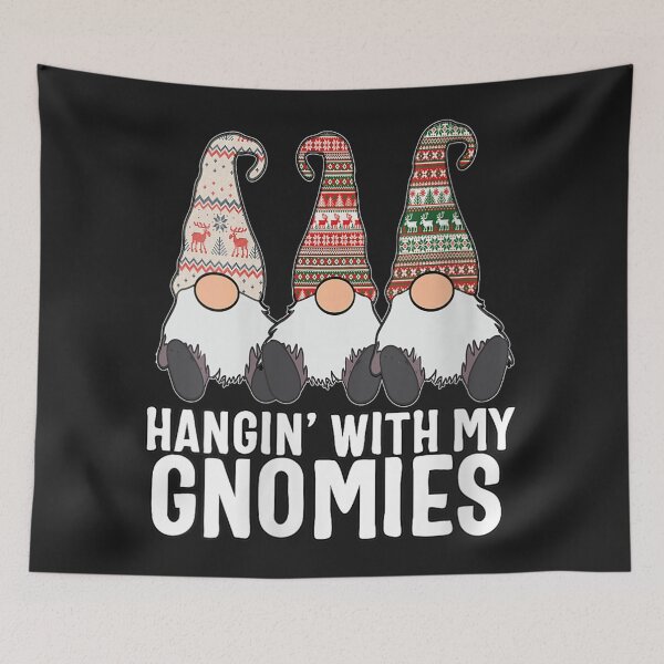 Item preview, Three Nordic Gnomes Gnome Hanging with My Gnomes designed and sold by Salakjit.