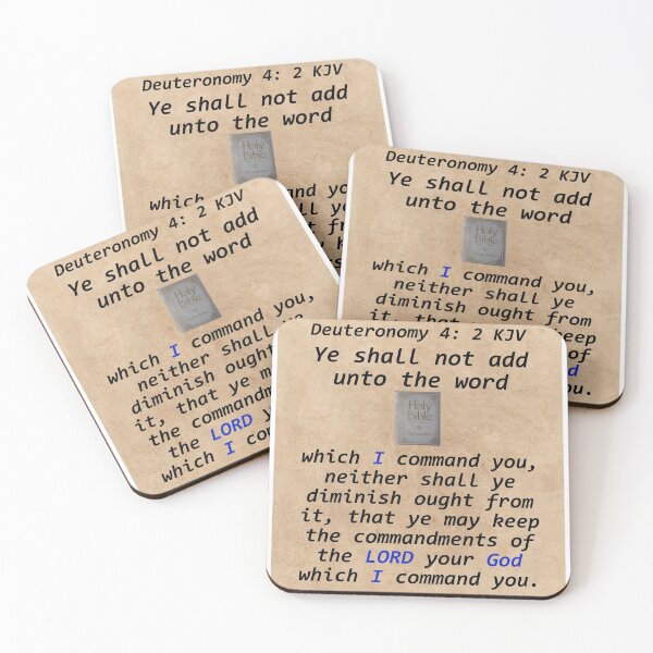 Item preview, Deuteronomy 4: 2 designed and sold by ErinTr.