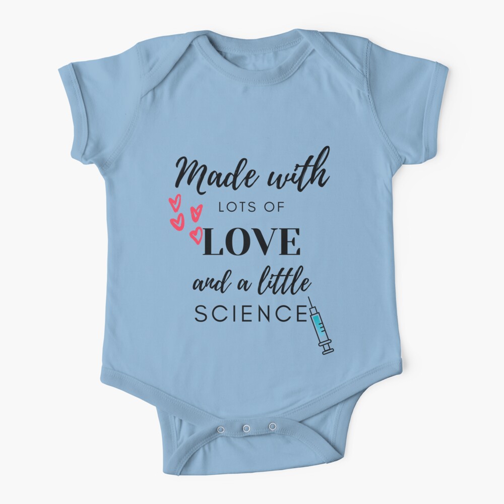 Made With A Lot of Faith and A Little Science Onesie®, IVF Baby